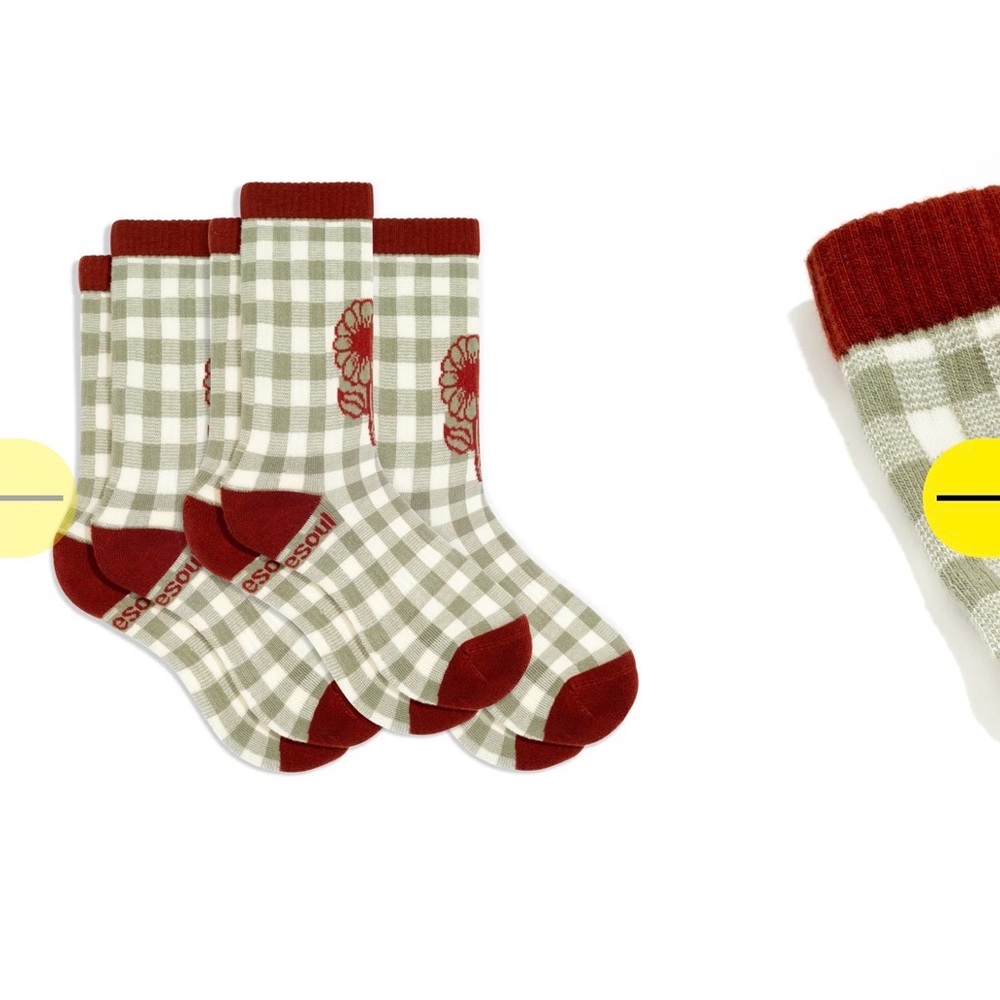 Women's Patterned High Socks Set - Multicolor - Picture 4 of 4